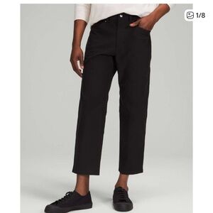 lululemon athletica Black Pants ABC WarpStream Cropped